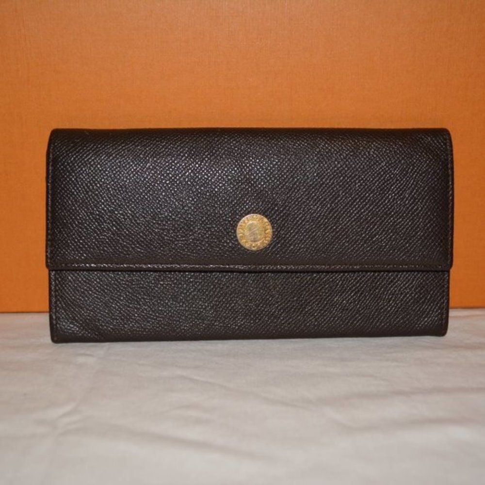 BVLGARI Leather Wallet